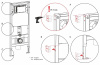 WALLBOX кронштейны установки модуля инсталляции в профиль (6 шт.)